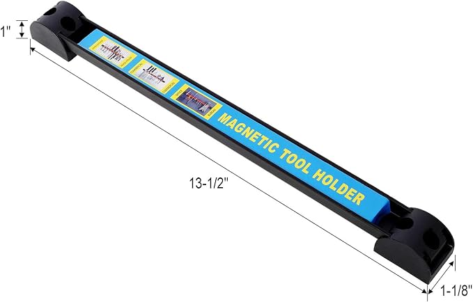 6-Pack Heavy Duty Magnetic Tool Bar Set – 2×12", 2×24" Magnetic Tool Holder - Image 3