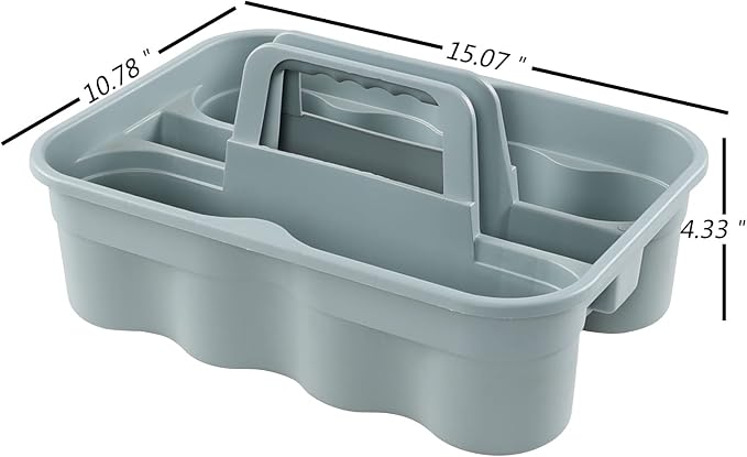Plastic Cleaning Tote Caddy, Plastic Caddy - Image 2