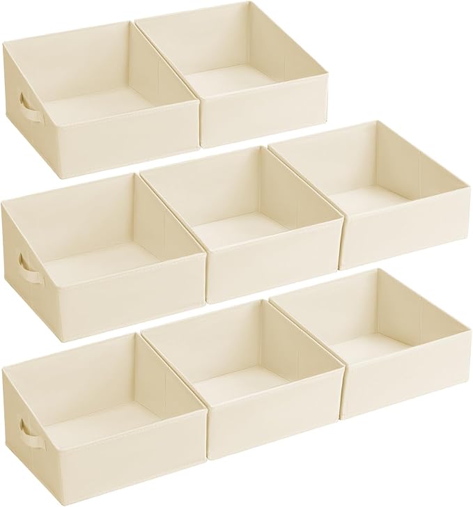DIMJ Closet Storage Bins 8 Pack by DiMJ