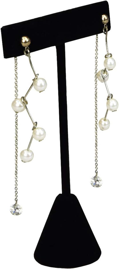Ikee Design 6 Pcs Set Premium T- Shape Style Earring Display Stand, Earring - Image 4