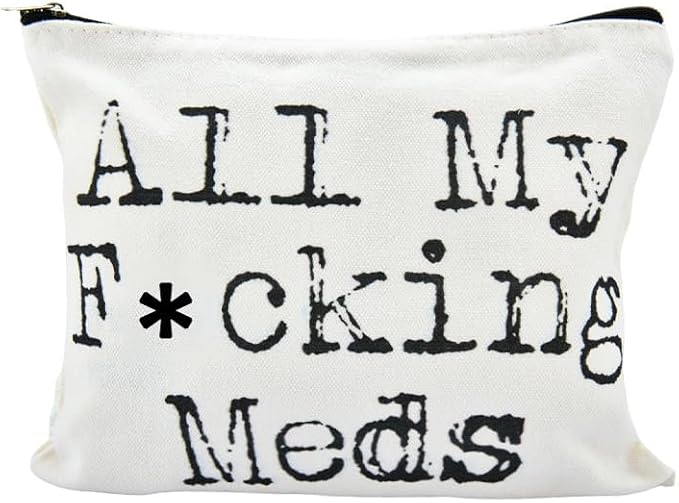 YangQian All My Fuckin Meds Bag by YangQian