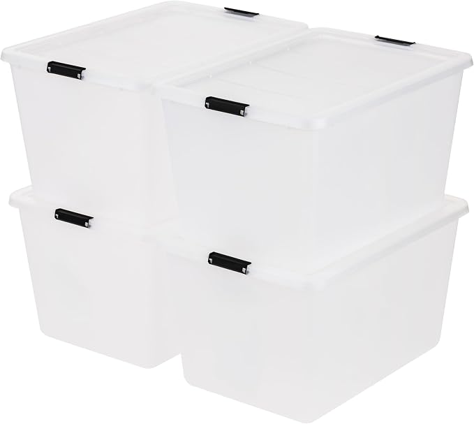 IRIS USA 4-Pack High-Capacity Clip Box - Image 8