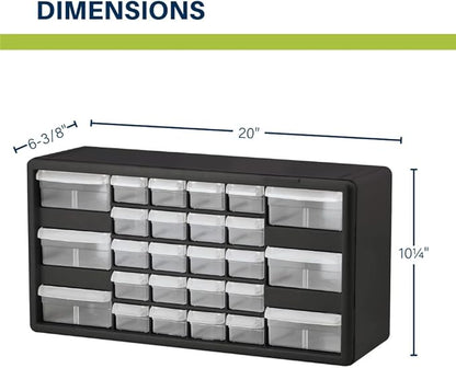 Akro-Mils 26-Drawer Plastic Drawer Storage Cabinet - Image 3