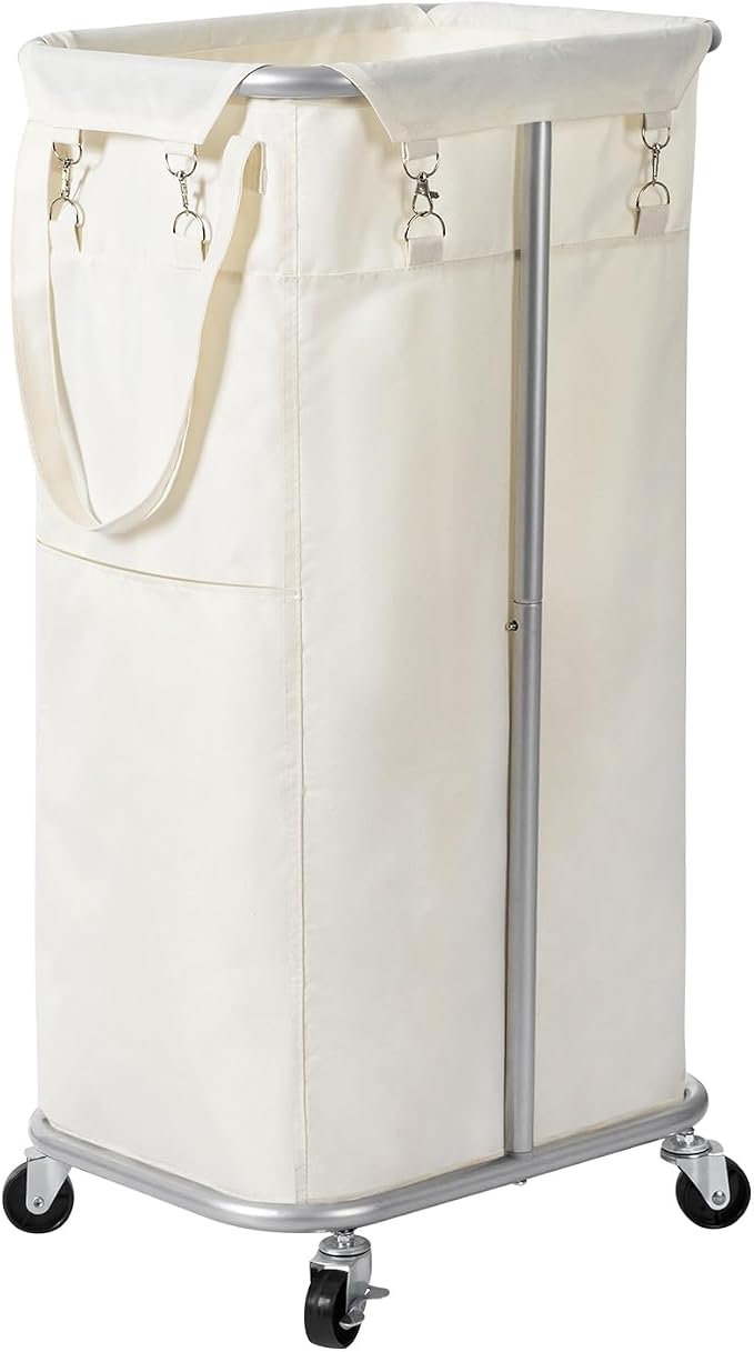 WOWLIVE 100L Rolling Laundry Hamper by WOWLIVE