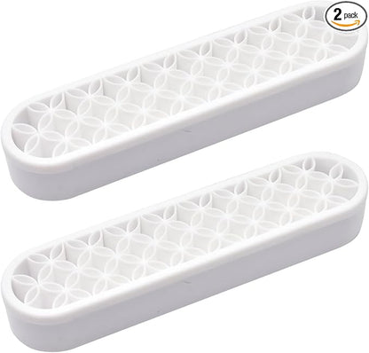 2 PCS Multi-Purpose Cosmetic Storage Box, Desktop Organizers Silicone Make Up by ESIW