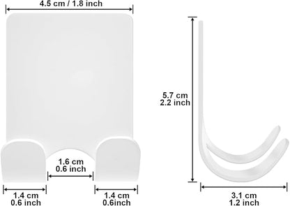 Diesisa Razor Holder for Shower + Adhesive Wall Hooks, Premium 304 Stainless - Image 6