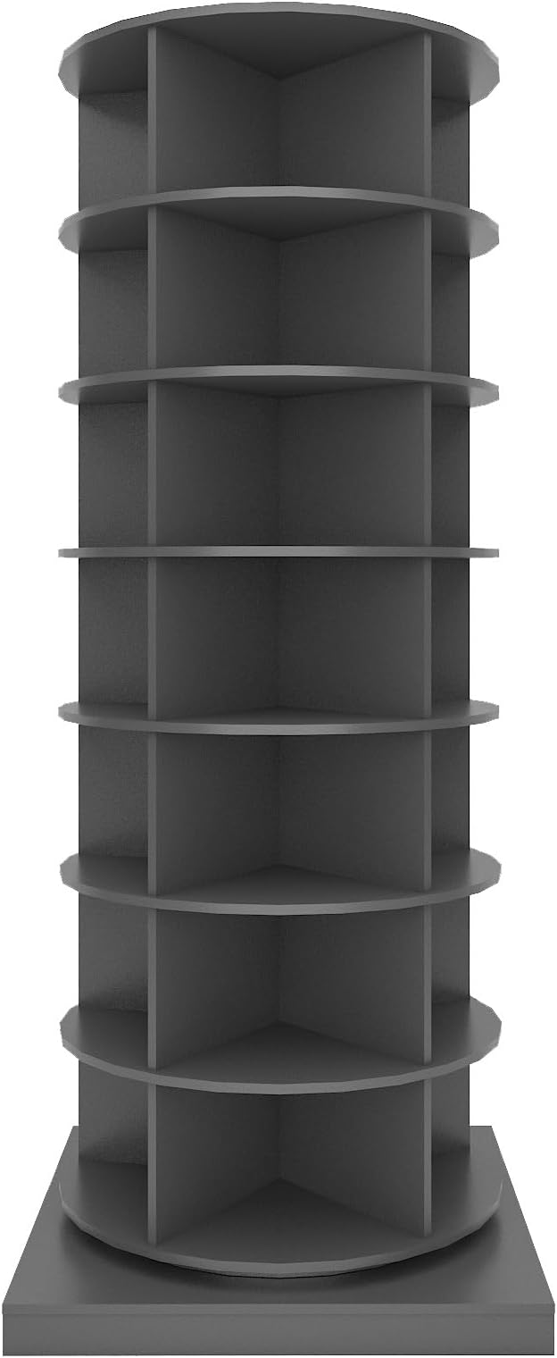 Rotating Shoe Rack Tower, 7-Tier Spinning Shoe Rack, Free Standing 360° - Image 4