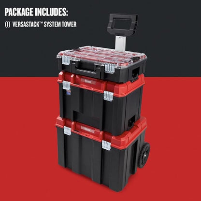 CRAFTSMAN VERSASTACK 17.126-in Metal Wheels Lockable Tool Box - Image 3