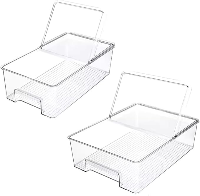 SANNO Freezer Containers Food Storage Containers Fridge Containers Plastic by SANNO