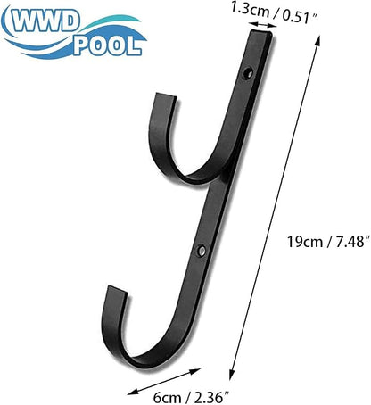 Swimming Pool Aluminum Pole Hanger Set, - Image 3