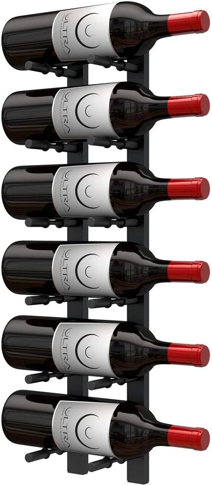 Ultra Wine Racks Wall Mounted Label-Out Wine Racks by UltraWineRacksCellars