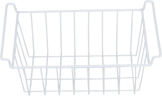 2PCS Freezer Organizer Bins, Steel Wire Freezer Basket - Image 8