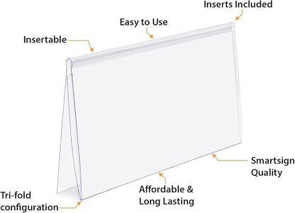 SmartSign Clear Tri-Dex Label Holder - Image 3