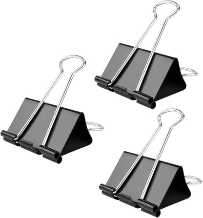 48Pack Large Binder Clips for Office Home 1.6 inch by Apoulin