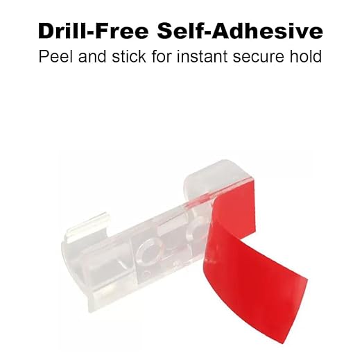 40PCS Strong Adhesive Cable Clips Clear, Premium Wire Holders - Image 2