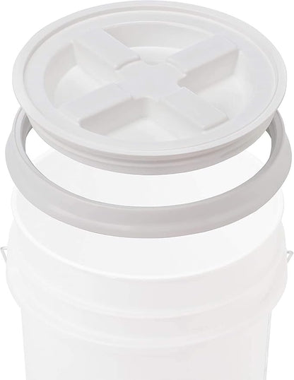 House Naturals 5 Gallon Food Grade Gray Bucket - Image 5