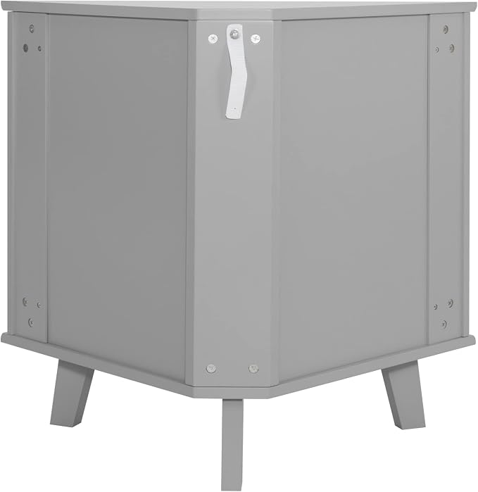 Scurrty 32'' Corner Shelf Stand, Small Corner Table Sideboard Cabinet - Image 7