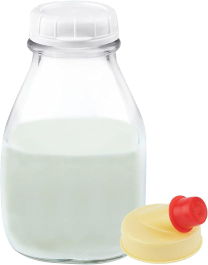 kitchentoolz 16 oz Glass Milk Bottle by KITCHENTOOLZ