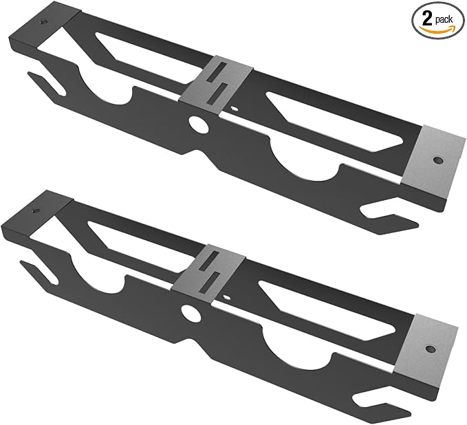 2 Pack of Angle Grinder Holder- 2 Bay Tool Wall Mount Bracket Stand Storage Rack by Unknown