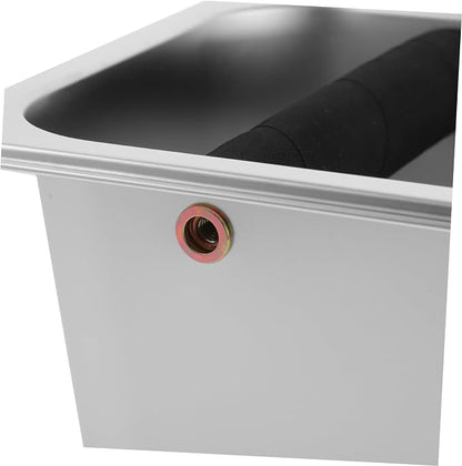 Stainless Steel Espresso Compact Coffee Ground Container - Image 9
