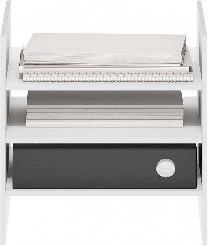 Furinno Cubicle Cube Insert, 3-Shelf Cube Organizer, Fits into Furinno Extra - Image 6