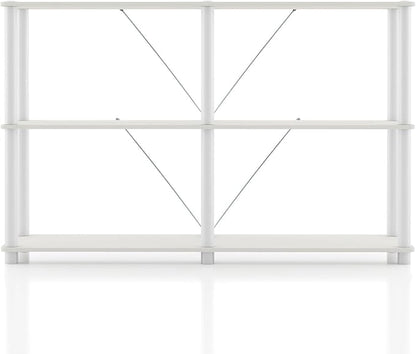 Homes: Inside + Out Apexa Modern 3-Tier Extra Wide Shelving Units, Collectibles - Image 11