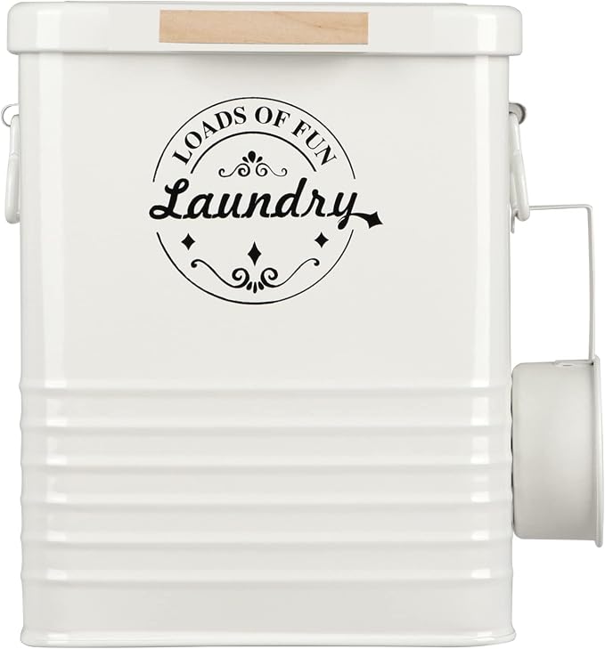 Laundry Detergent Powder Container Dispenser Holder by EasierLaundrySimplerLife