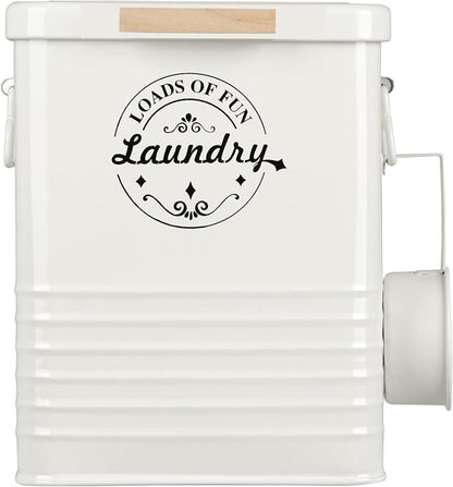 Laundry Detergent Powder Container Dispenser Holder by EasierLaundrySimplerLife