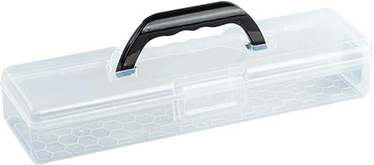 Plastic Storage Container with Lid, Small Storage Bin by Unknown
