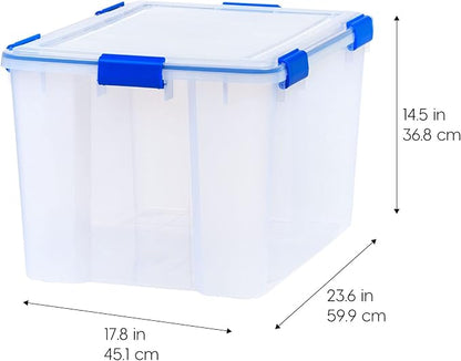 IRIS USA 3-Pack 74 Qt Storage Bins - Image 4
