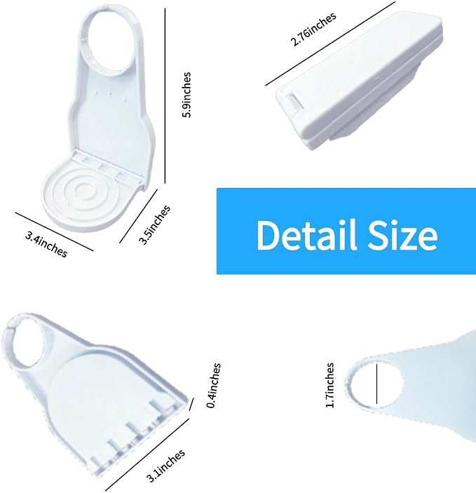 2 Pack Laundry Detergent Holder & Organizer - Image 5