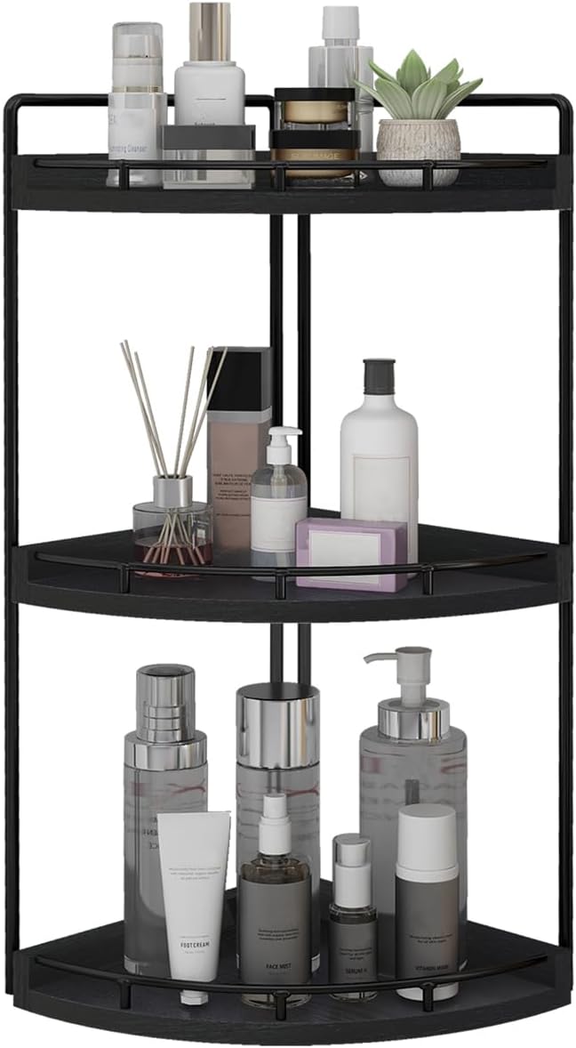 Dorhors Corner Bathroom Organizer Countertop, Vanity Counter Storage Shelf | 3 by Dorhors