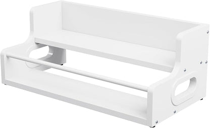 KLM Wood 2-Tier Liquor Bottle Display Shelf, Bar Counter Organizer - Image 5