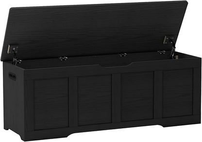 Timberer 47.2" Wooden Storage Chest, Extra Large Storage Trunk | Storage Bench by Timberer