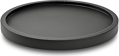 10" Black Bamboo Lazy Susan Organizer Kitchen Turntable - Image 6