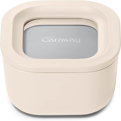 Caraway Mini Square Food Storage Container by Caraway