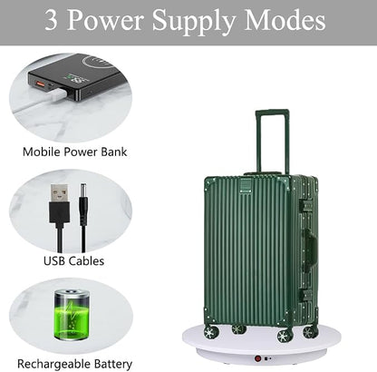 JAYEGT Motorized Rotating Display Stand, 330 Lbs Load ，360 Degree Electric - Image 3