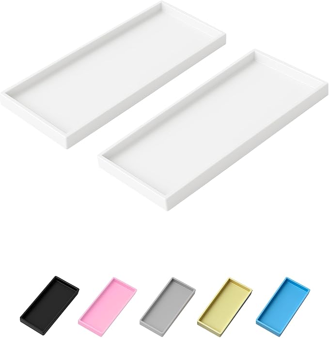 Vanity and Bathroom Tray, Waterproof Vanity Tray by Unknown