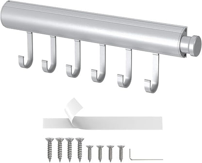 12 Inch Valet Rod for Closets Pull Out, Pull Out Rod For Hanging Clothes And - Image 8