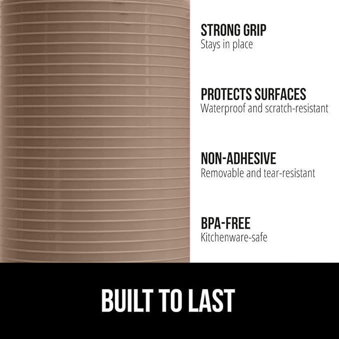 GORILLA GRIP DuraGuard Shelf Liner, 17.5x30 Non-Adhesive Cabinet Liners - Image 2