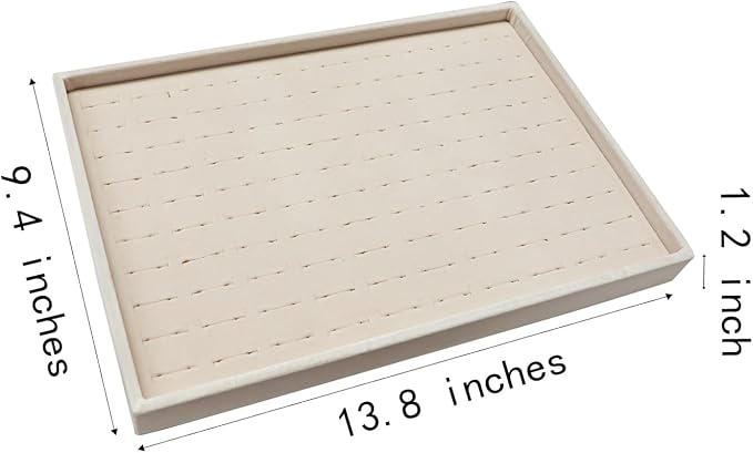 Stratelife 100 Slots Ring Organizer Tray, Stackable Jewelry Storage Display - Image 6