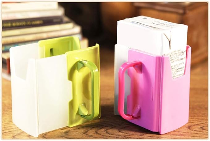Adjustable Milk Carton Holder, Anti Overflow Milk Carton Cup Holder, - Image 5