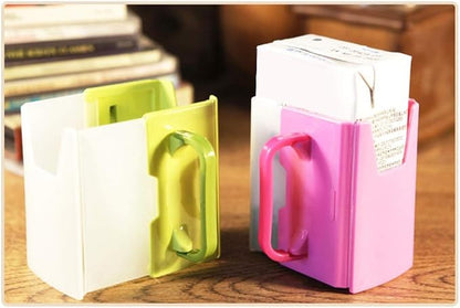 Adjustable Milk Carton Holder, Anti Overflow Milk Carton Cup Holder, - Image 5