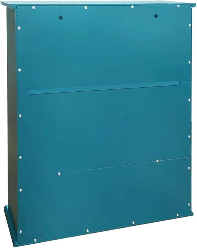 TaoHFE Turquoise Bathroom Cabinet, Bathroom Wall Cabinet - Image 8