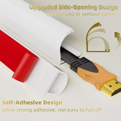 RPXRPXSide Open One Cord Cable Raceway Wire Cover - Image 2