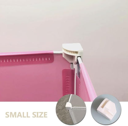ARTIBETTER Right Angle Snap Buckles 50 Pack Plastic Cube Storage Connectors - Image 3