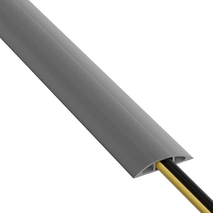 D-Line 6ft Floor Cord Cover, Cable Channel, Protect Cords, Prevent Trips by D-LineUSAinc