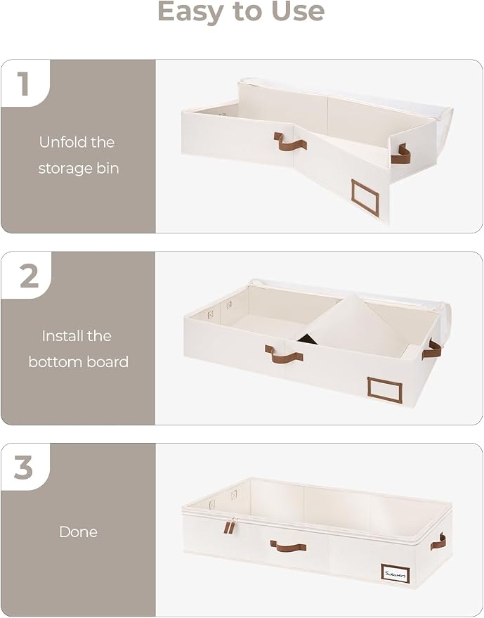 StorageWorks Extra Large Under Bed Storage Containers - Image 6