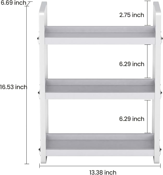 Bathroom Counter Organizer, Bathroom Countertop Organizer, Counter Shelf - Image 3