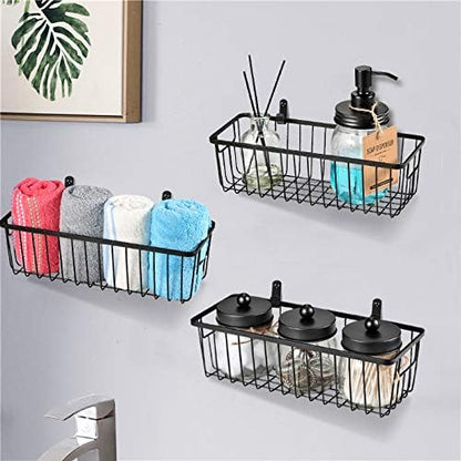 SheeChung Wall Hanging Baskets, Small Wire Basket - Image 5